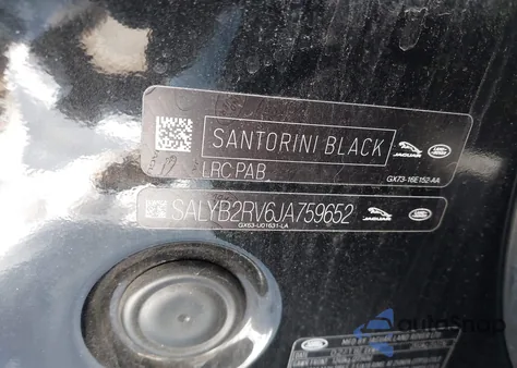 2018 Land Rover Range Rover Velar P380 S z USA, uszkodzony, nr VIN SALYB2RV6JA759652